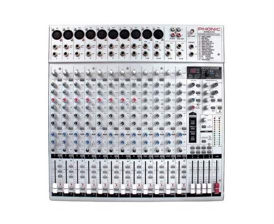 Компактный микшерный пульт Phonic AM 844D, фото 